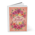 Floral "My Journal" Hardcover — Pink Botanical Keepsake Journal