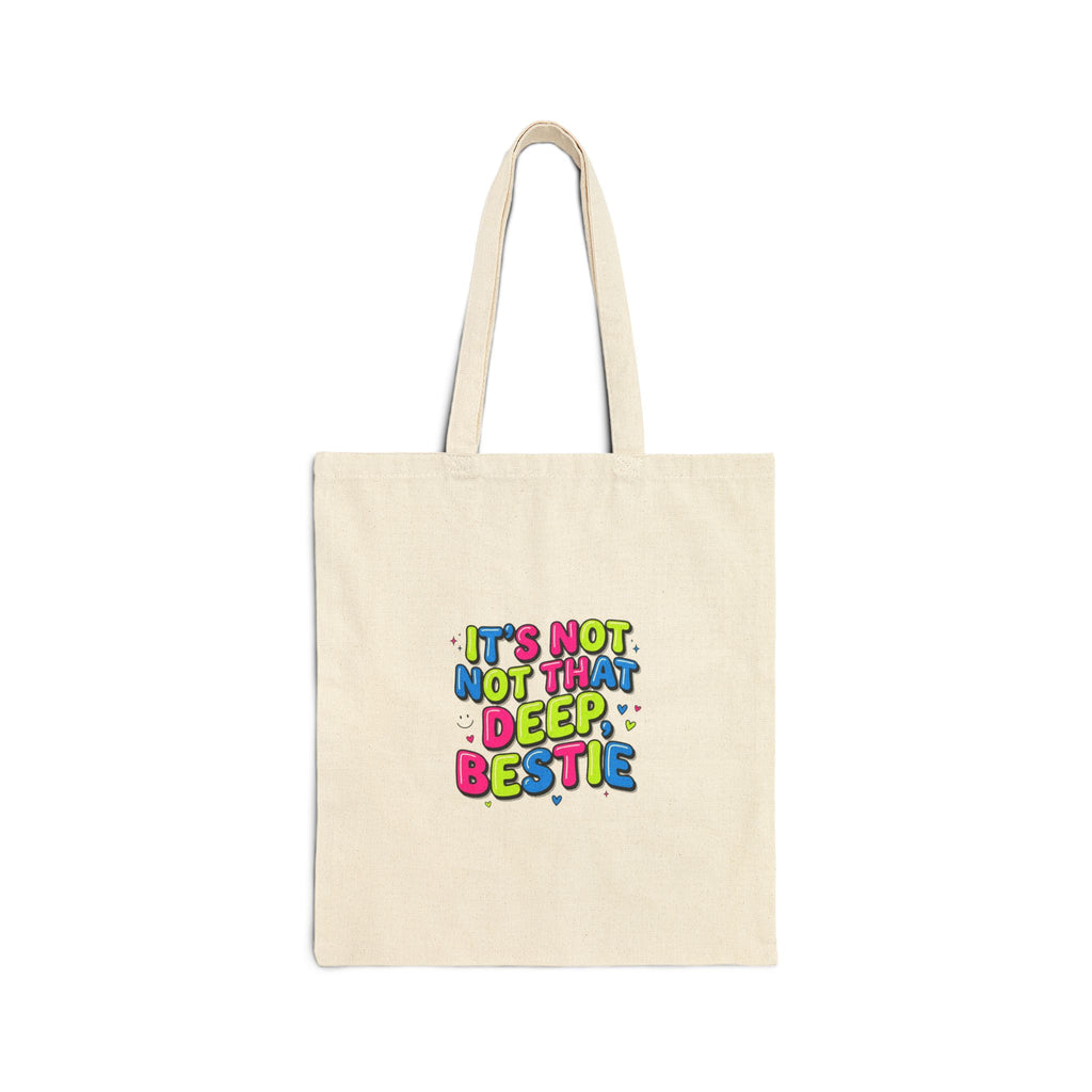 Cotton Canvas Tote Bag
