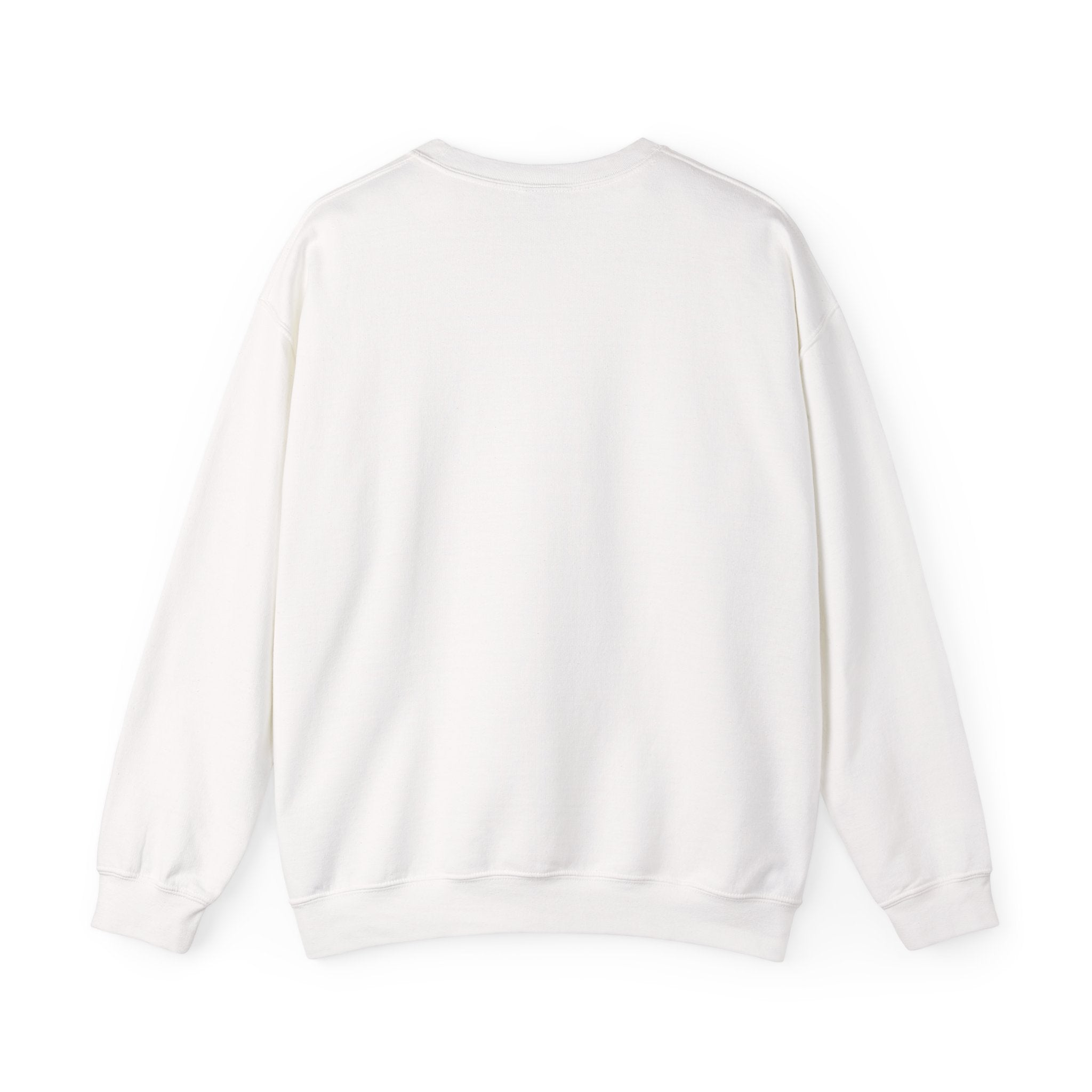 Cute Yin Yang Kittens Crewneck Sweatshirt — Blue & Pink Moon Cat Design