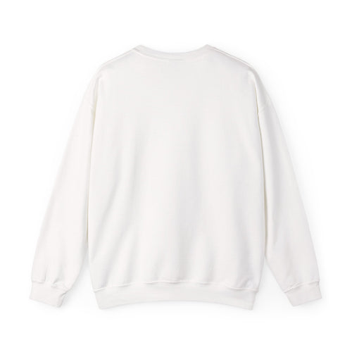 Cute Yin Yang Kittens Crewneck Sweatshirt — Blue & Pink Moon Cat Design