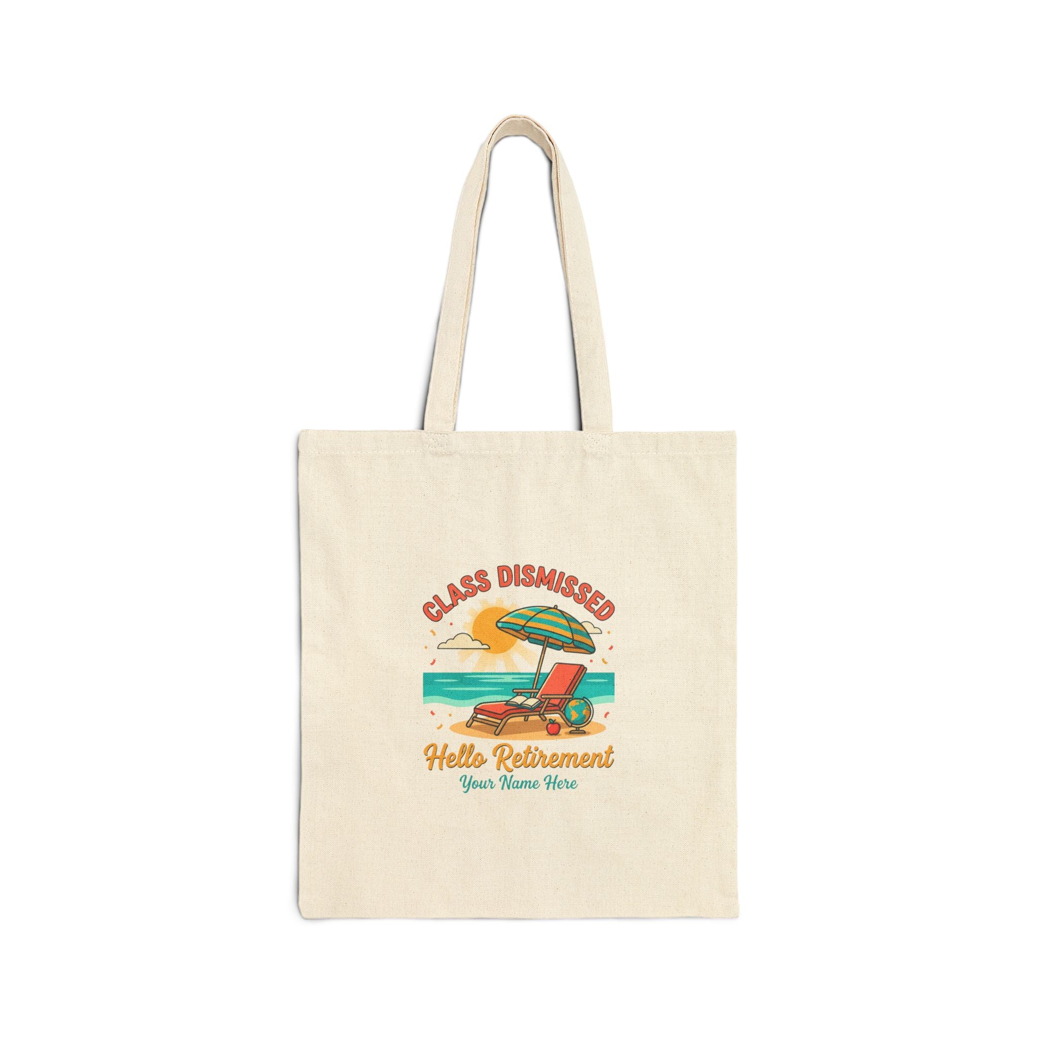 Cotton Canvas Tote Bag