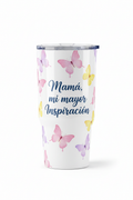 Vaso Térmico Mariposas Día de las Madres